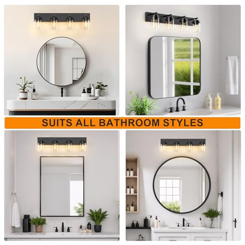 Bathroom Vanity Light Fixture (4 Count)
