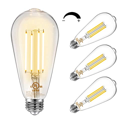 4 Pack Vintage LED Edison Bulbs (4 Count)