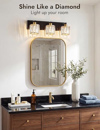 Crystal Vanity Lights for Bathrooms