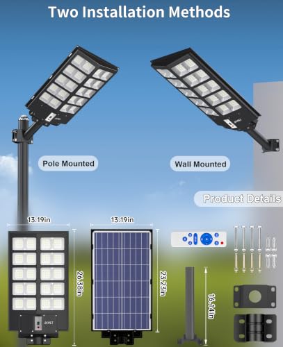 Y 10000W Solar Street Lights Outdoor