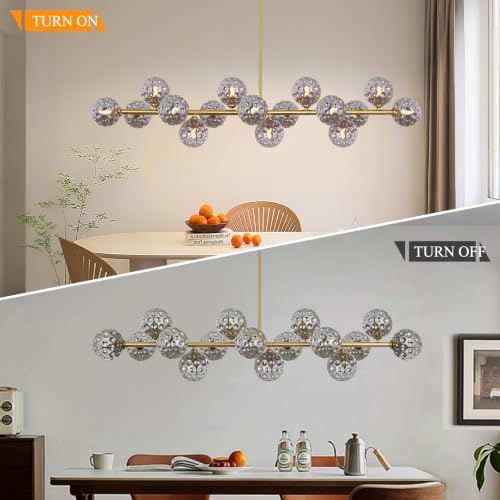 Dining Room Chandelier Sputnik Linear Chandeliers Long Island Light Fixture