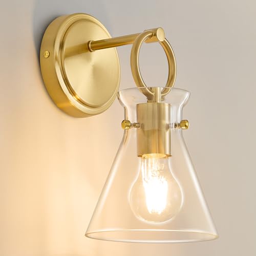 Gold Wall Sconce 1