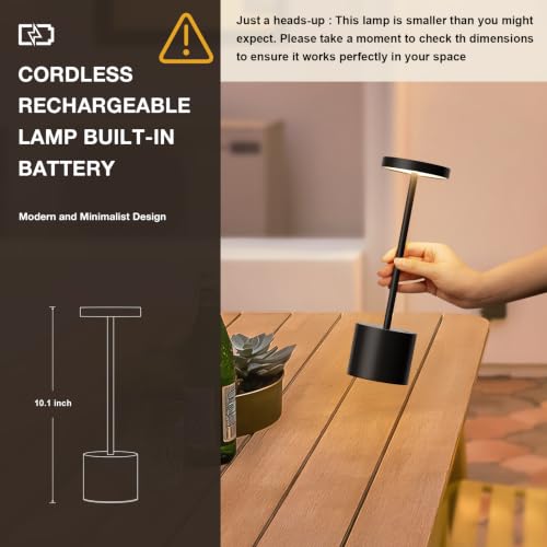 Cordless Rechargeable Table Lamp (2 Count)