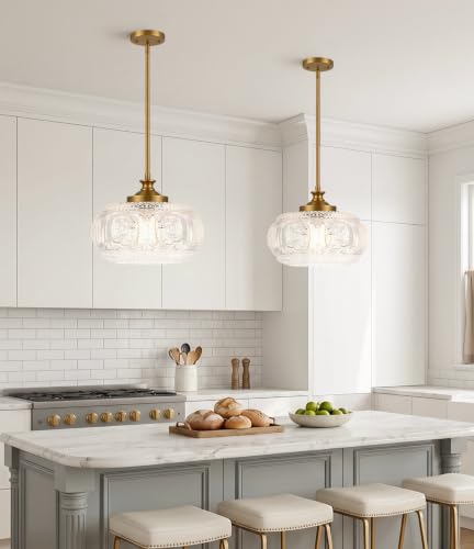Large Gold Pendant Lights Kitchen Island