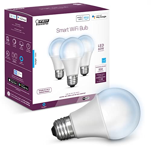 A19 LED Smart LED Light Bulb (3 Count)
