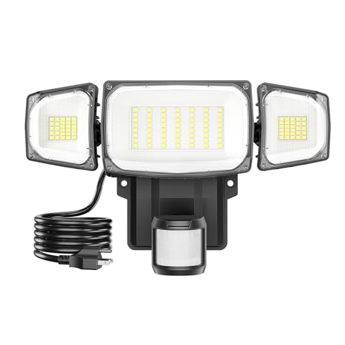 70W Motion Sensor Outdoor Light Plug in