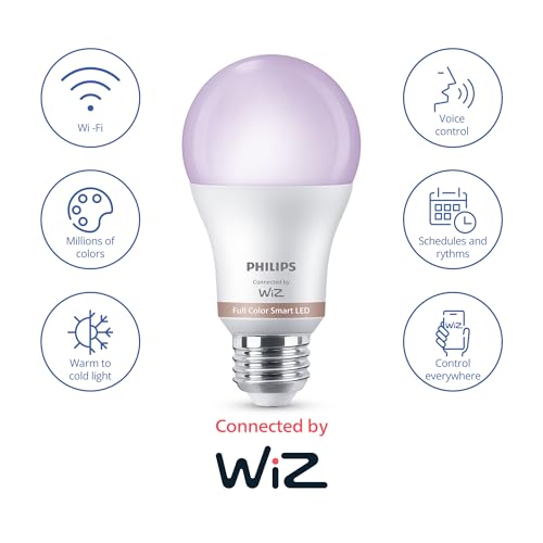 Smart Lighting Connected Light Bulbs (4 Count)