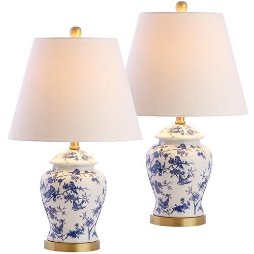 Penelope Ginger Jar 22" LED Table Lamp