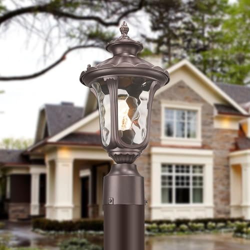 Outdoor Post Lights Fixtures Lamp Post Light (2 Count)