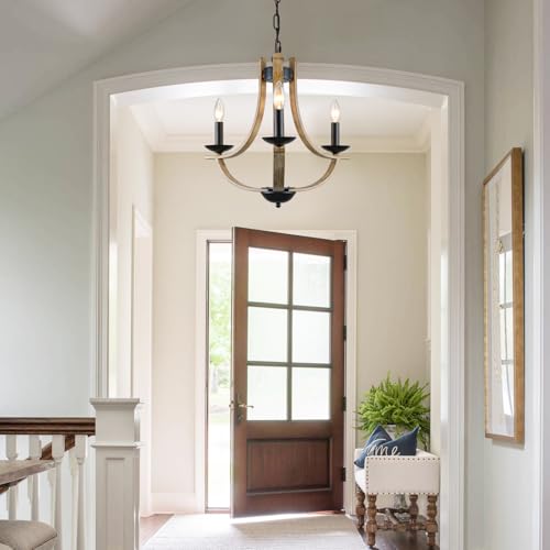 Farmhouse Chandelier for Dining Room 3 (3 Count)
