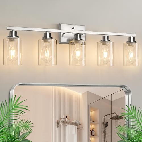 5 Light Bathroom Light Fixtures