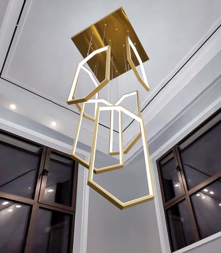 6 Rings Chandelier Modern