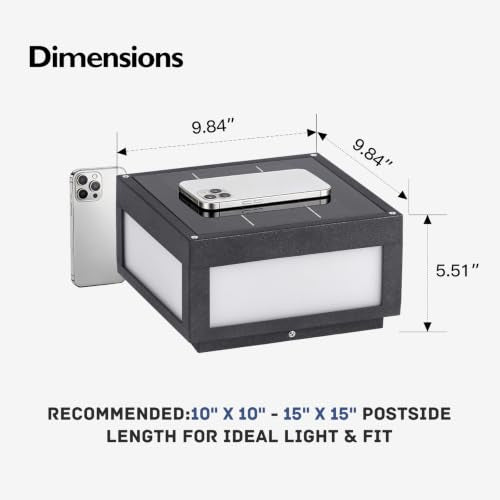 Solar Post Lights Outdoor