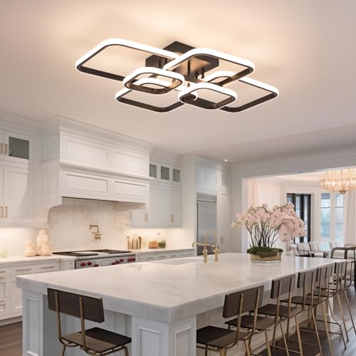 31.5" Modern LED Ceiling Light 6