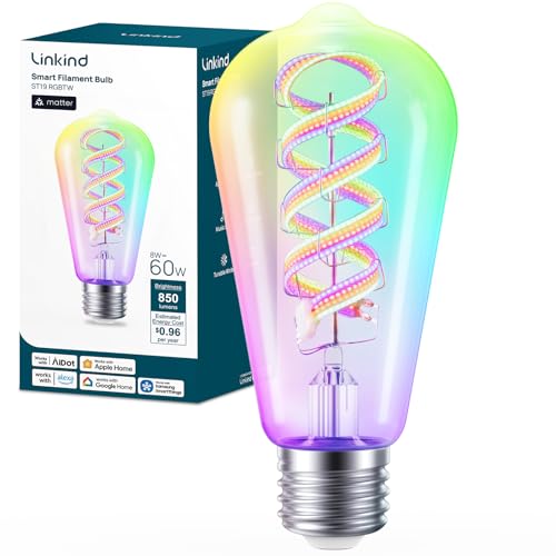 Matter Smart Edison Light Bulbs