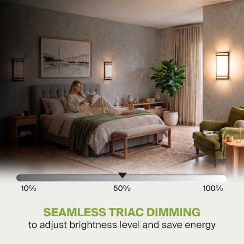 Indoor LED Wall Sconce Lights (4 Count)