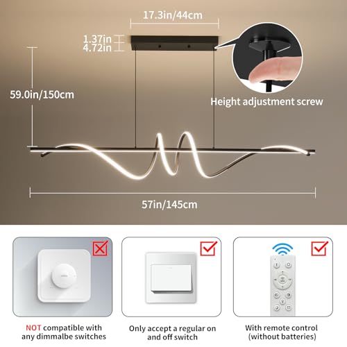 Modern LED Chandelier Light
