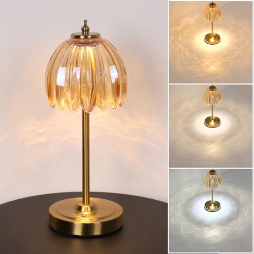 Tulip Table Lamp with 5000mAh Battery & Touch Control