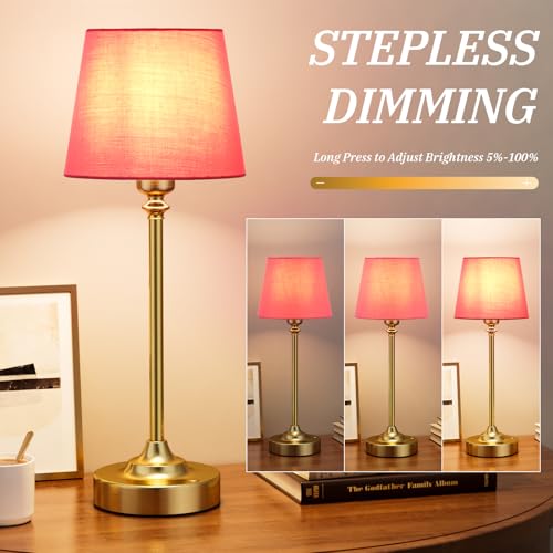 Cordless Table Lamps Rechargeable Set (2 Count)