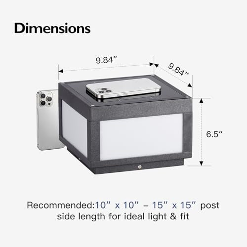 Solar Post Lights Outdoor