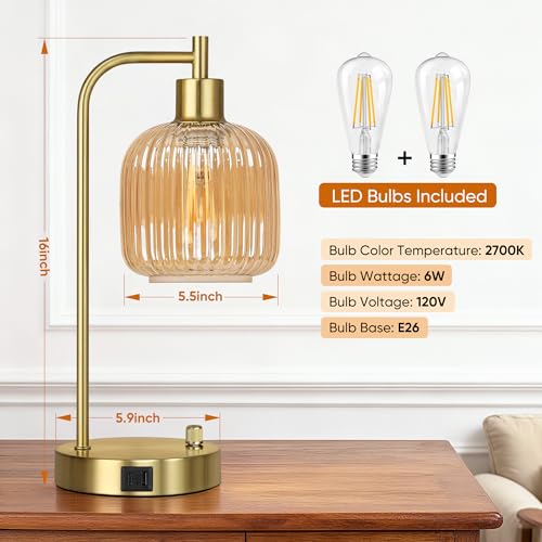 Champagne Glass Table Lamps Set of 2 (2 Count)