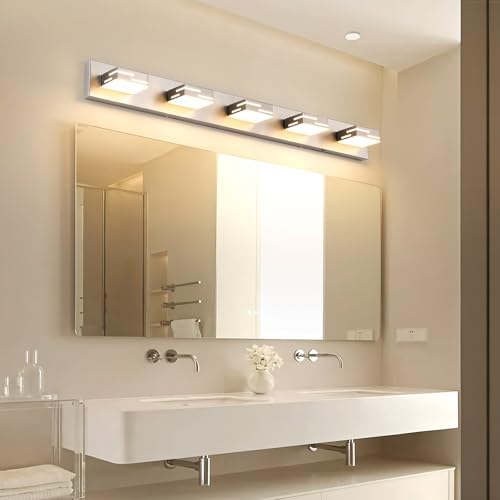 5 Light 5CCT Modern Bathroom Vanity Light Fixtures