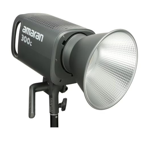 Amaran 300c RGB COB Video Light Bowen Mount