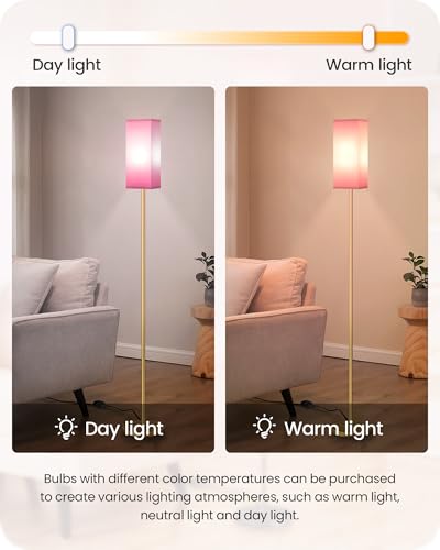 Floor Lamp Pole with Foot Switch