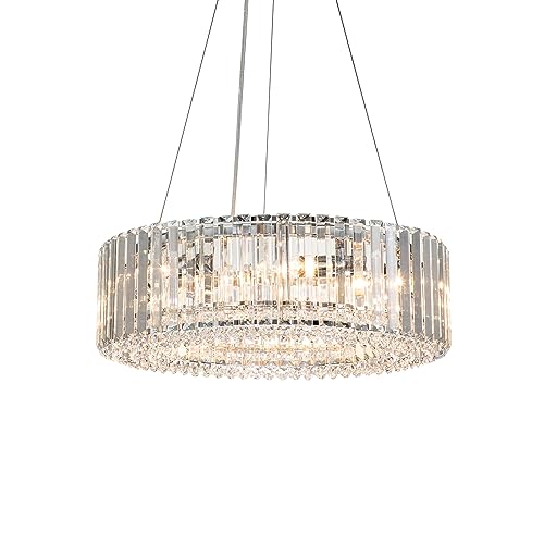 Modern Round Crystal Chandelier