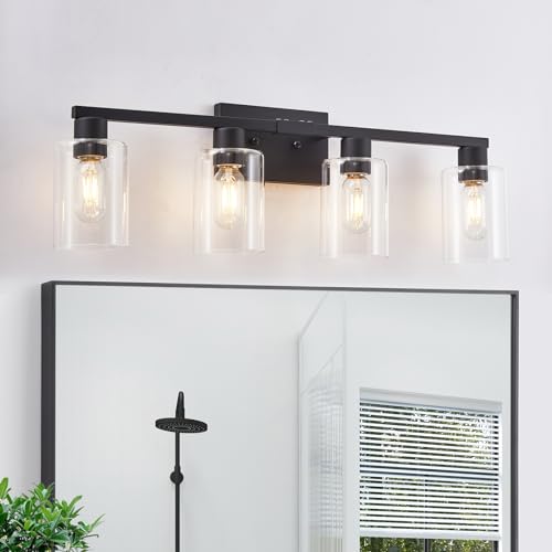 4 Light Bathroom Vanity Light Fixtures