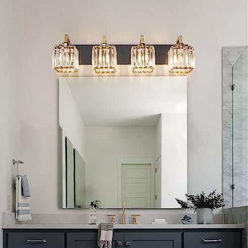 Modern Crystal Bathroom Vanity Light