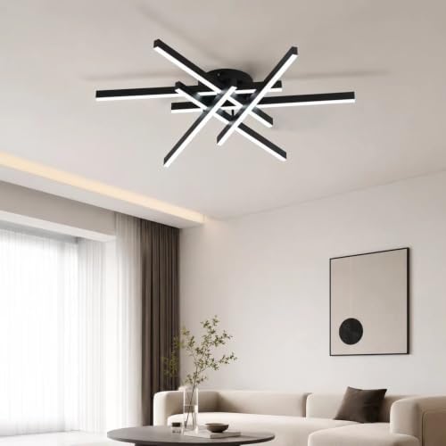 Semi Flush Mount Modern Light Fixture