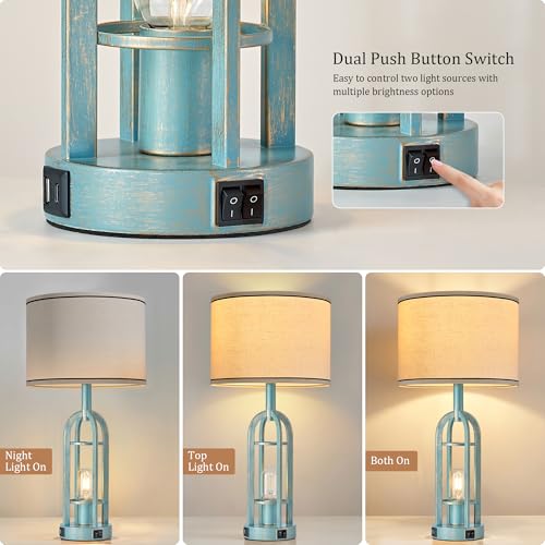 Table Lamps for Living Room Set of 2 (2 Count)
