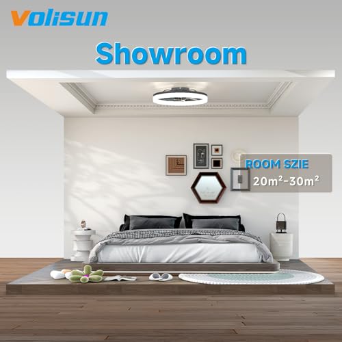 Low Profile Ceiling Fans with Lights and Remote