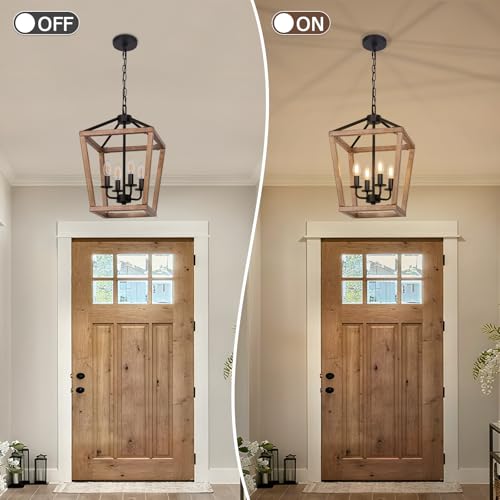 4 Light Farmhouse Chandelier
