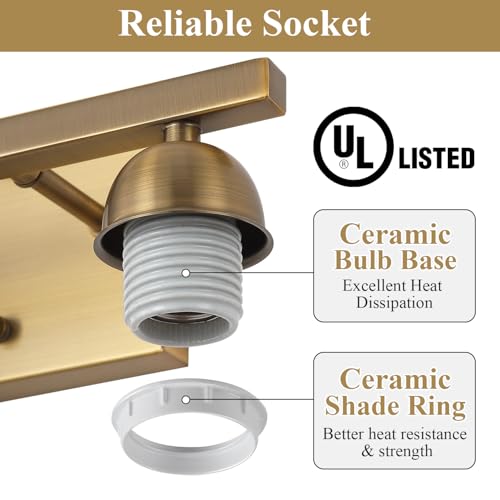 Milk Glass Vanity Lights for Bathroom