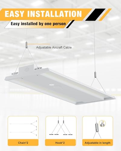 4FT LED Linear High Bay Light 400W