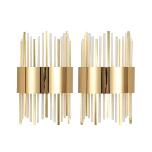 Crystal Sconces Wall Lighting (2 Count)
