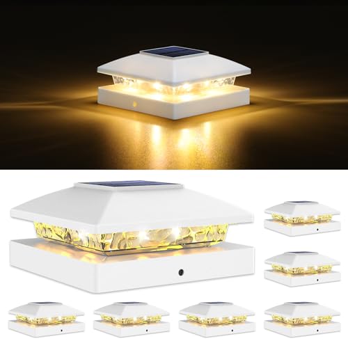 4x4 Solar Post Cap Lights (6 Count)