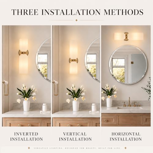 Bathroom Wall Sconces Set of Two