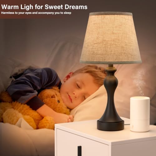 Touch Lamps for Nightstand (2 Count)