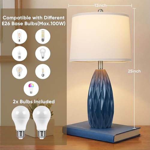 25'' Modern Table Lamp (2 Count)