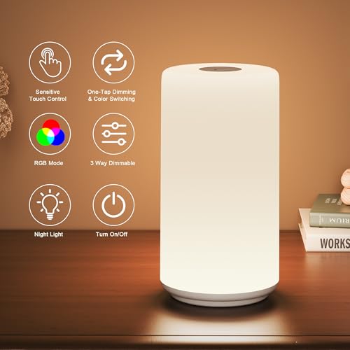 Touch Bedside Table Lamp