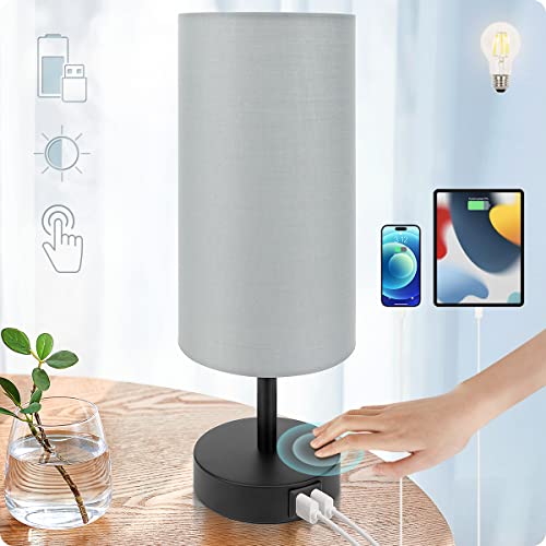 Bedside Lamp with USB Port
