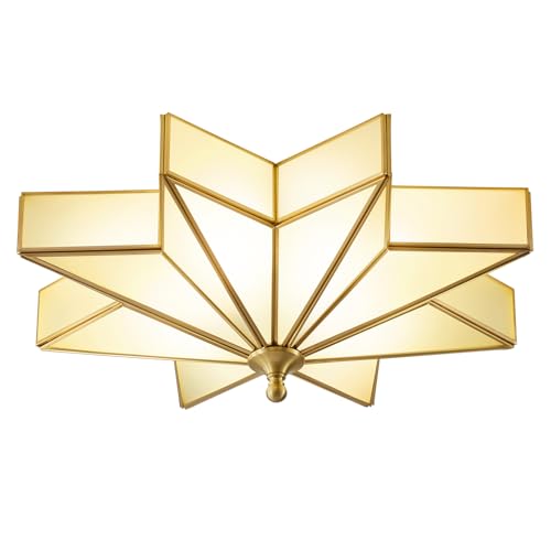Star Brass Vintage Ceiling Light