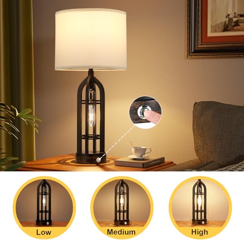 Table Lamps for Living Room (2 Count)