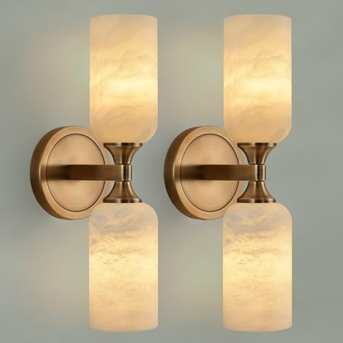 Alabaster Wall Sconce (2 Count)