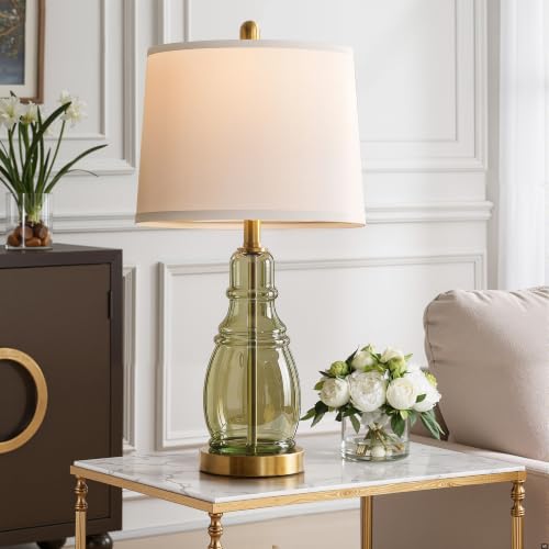Glass Table Lamp Set of 2