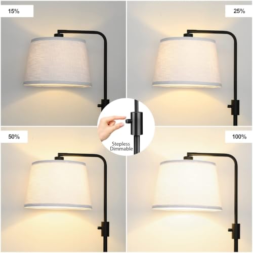 Upgraded】 Dimmable Floor Lamp