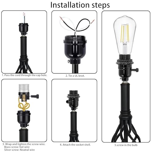 UL Listed E26 Light Socket (3 Count)